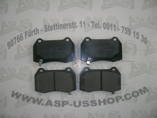 Bremsklötze VA+HA - Brakepads Front or Rear  GM+MOPAR  04-14